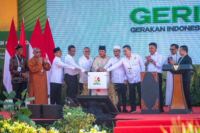 UAH: Indonesia Emas Butuh Ketahanan Pangan Solid peluncuran Gerakan Indonesia Menanam (Gerina)