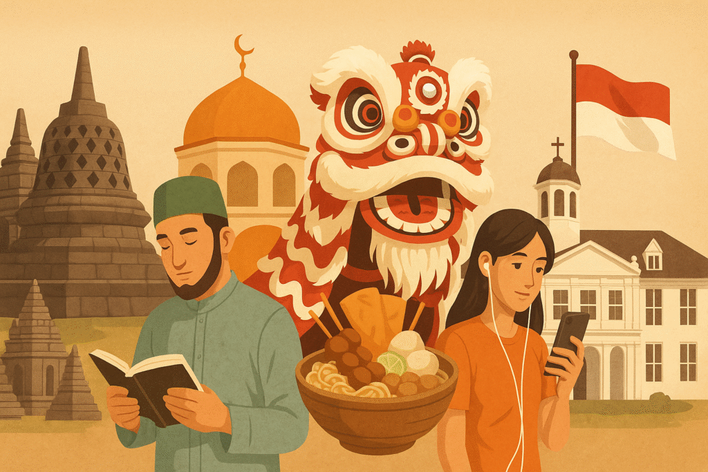 Jejak Budaya Asing dalam Identitas Indonesia