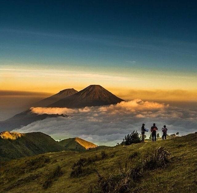 Destinasi Liburan Cocok untuk Introvert dan Ekstrovert Gunung Prau, Dieng Jawa Tengah