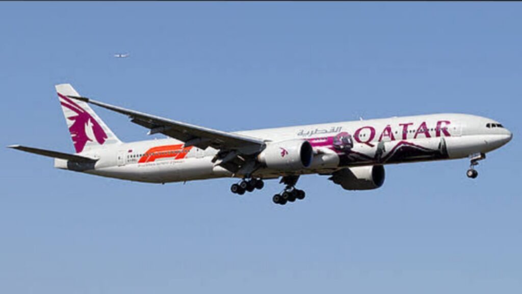 Ilustrasi pesawat boeing qatar Airways (.inet)