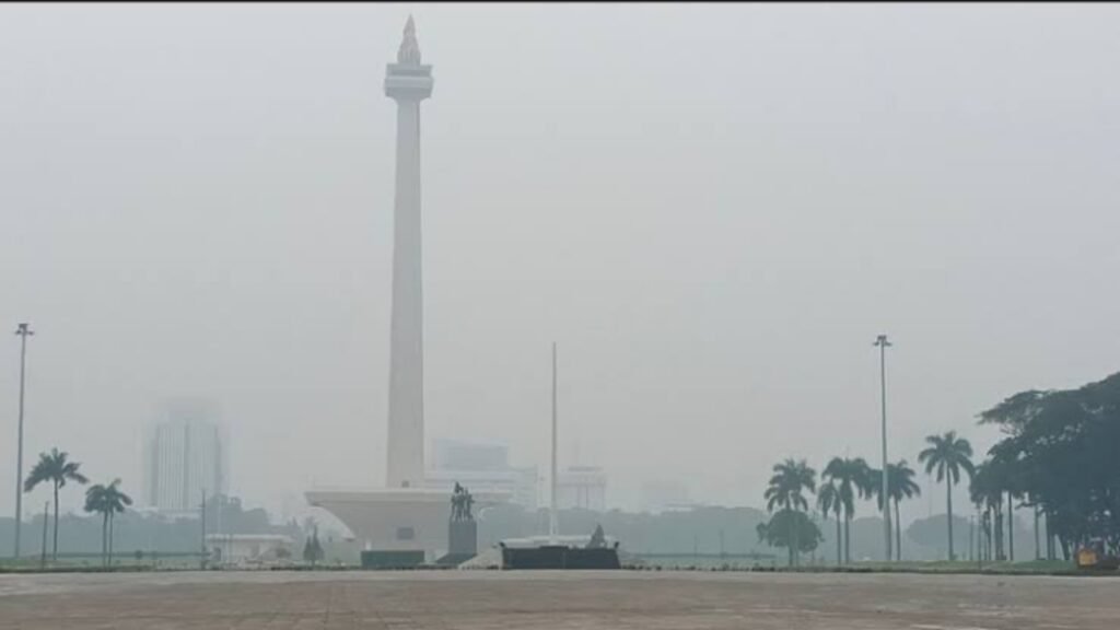 Cuaca Jakarta Masih Labil hingga 26 Mei, Warga Diminta Waspada Ilustrasi Jakarta yang berpotensi hujan belakangan ini (.inet)