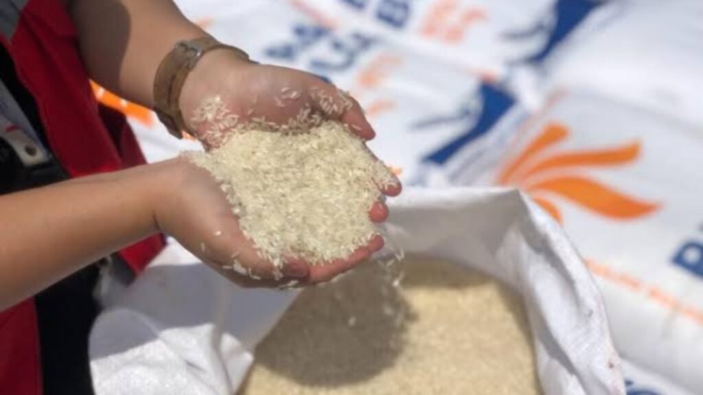 Ilustrasi beras yang akan di ekspor ke Malaysia (.inet)