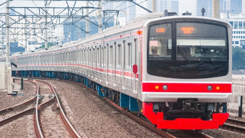 Ilustrasi KRL China yang tambahkan 3 rute baru (.inet)