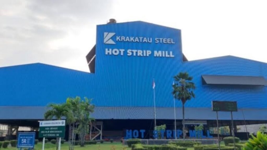 Ilustrasi Krakatau steel dan delong steel yang siapkan pabrik baja (.inet)