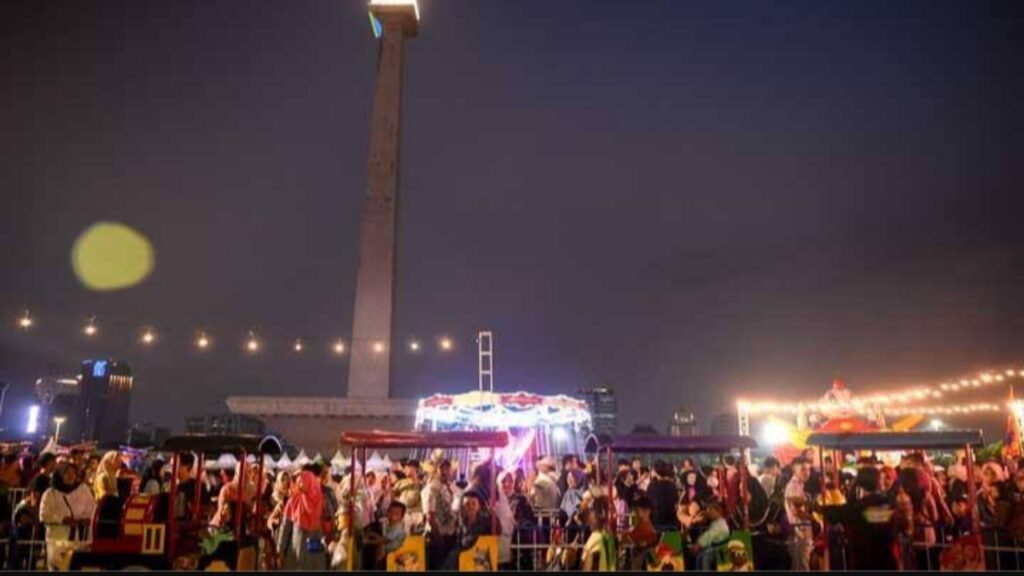 Air Mancur Menari dan JKT48 Meriahkan HUT Jakarta ke-498 Ilustrasi HUT Jakarta ke-498 (.inet)